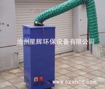 焊煙除塵器又稱焊煙吸塵器,是通過濾凈化方式將電焊、保護焊、氬弧焊等燒焊過程中產(chǎn)生的廢渣、有毒有害氣體吸收吸收和處理的設(shè)備，通過焊煙除塵器可防止氣體污染，減少有害物質(zhì)